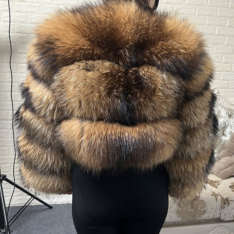 Plus Size Tops Brown Fur Maoma - Winter Clothing Deals review and price