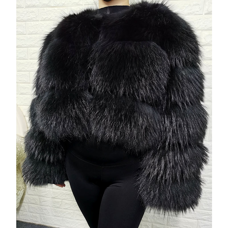 Plus Size Tops Brown Fur Maoma - Winter Clothing Deals review and price