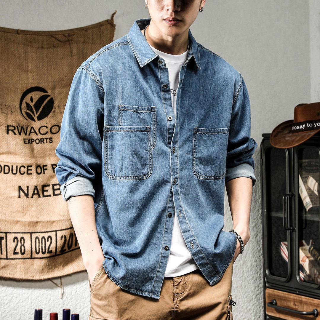 Spring Ruffian Handsome Denim  - Winter Clothing Equipment review and price