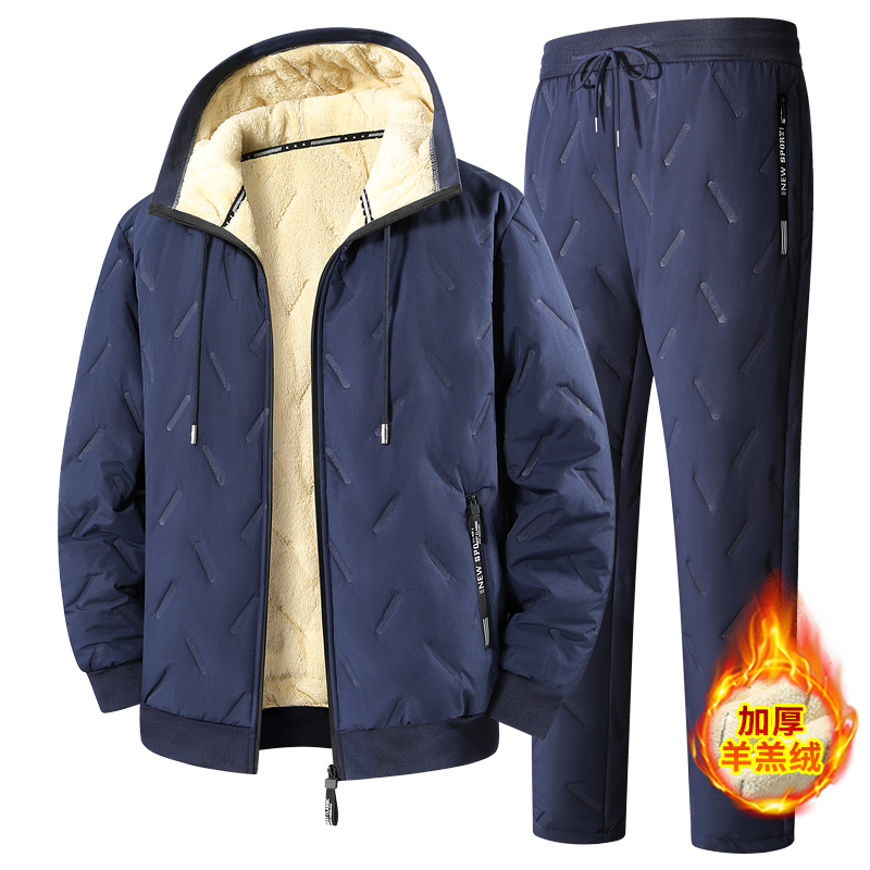 Men's Lamb Fleece Lined Tracks - Fleece Hoodie Lined review and price