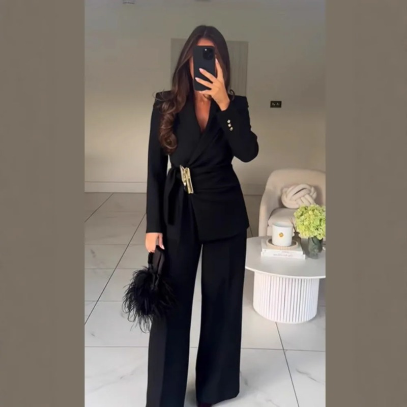 Women's Suit Pants Two-Piece S - Winter Clothing Deals review and price