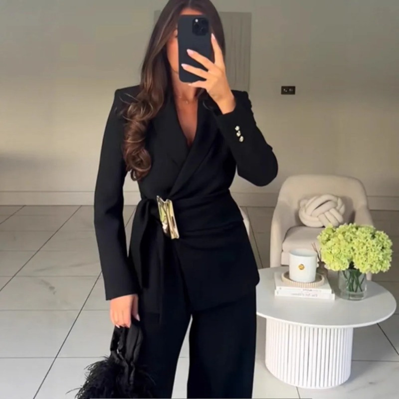 Women's Suit Pants Two-Piece S - Winter Clothing Deals review and price