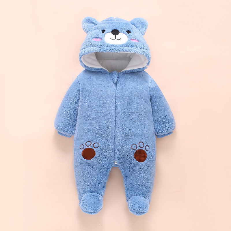 0-12M Baby Rompers Cute Bear T - Winter Clothing Toddler review and price