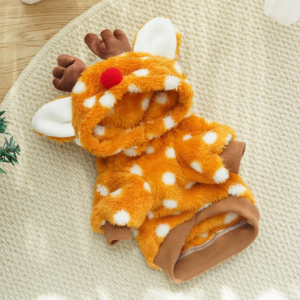 Cute Christmas Reindeer Pet Cl - Winter Clothing Must Haves review and price