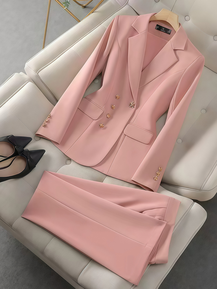 2Pcs Women's Temperament Set L - Winter Clothing Deals review and price