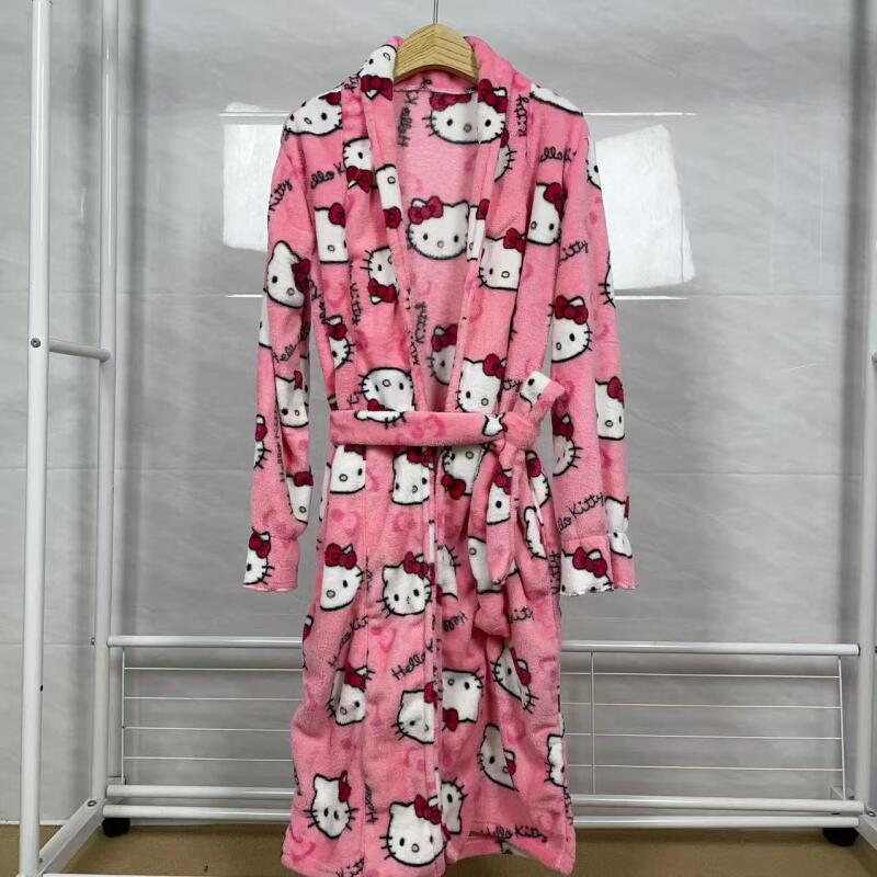 Nightgown Hello Kitty New Autu - Winter Clothing Equipment review and price