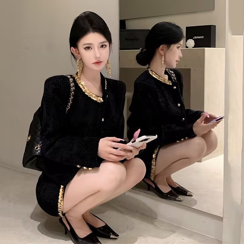 New Fashion Sequined Autumn Wi - Winter Clothing Deals review and price