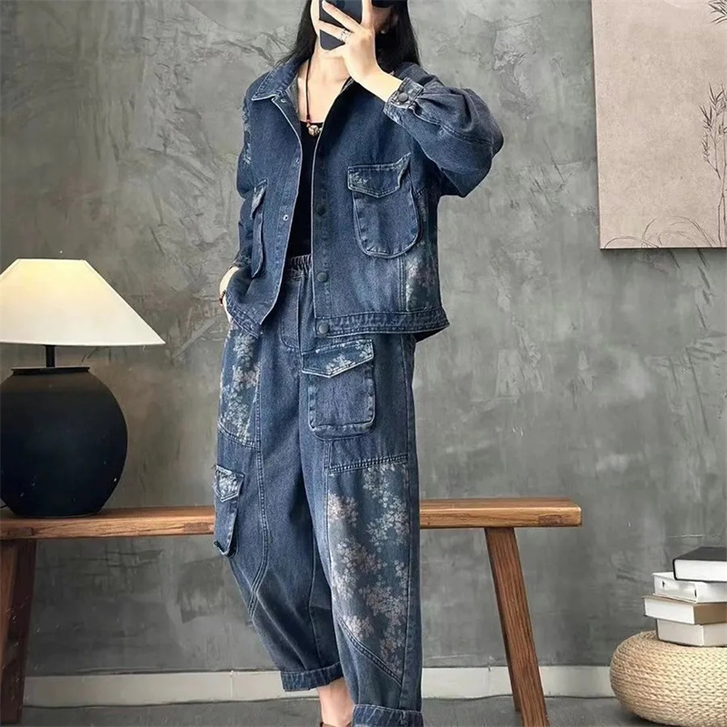 2025 Autumn Denim jacket Suits - Winter Clothing Deals review and price