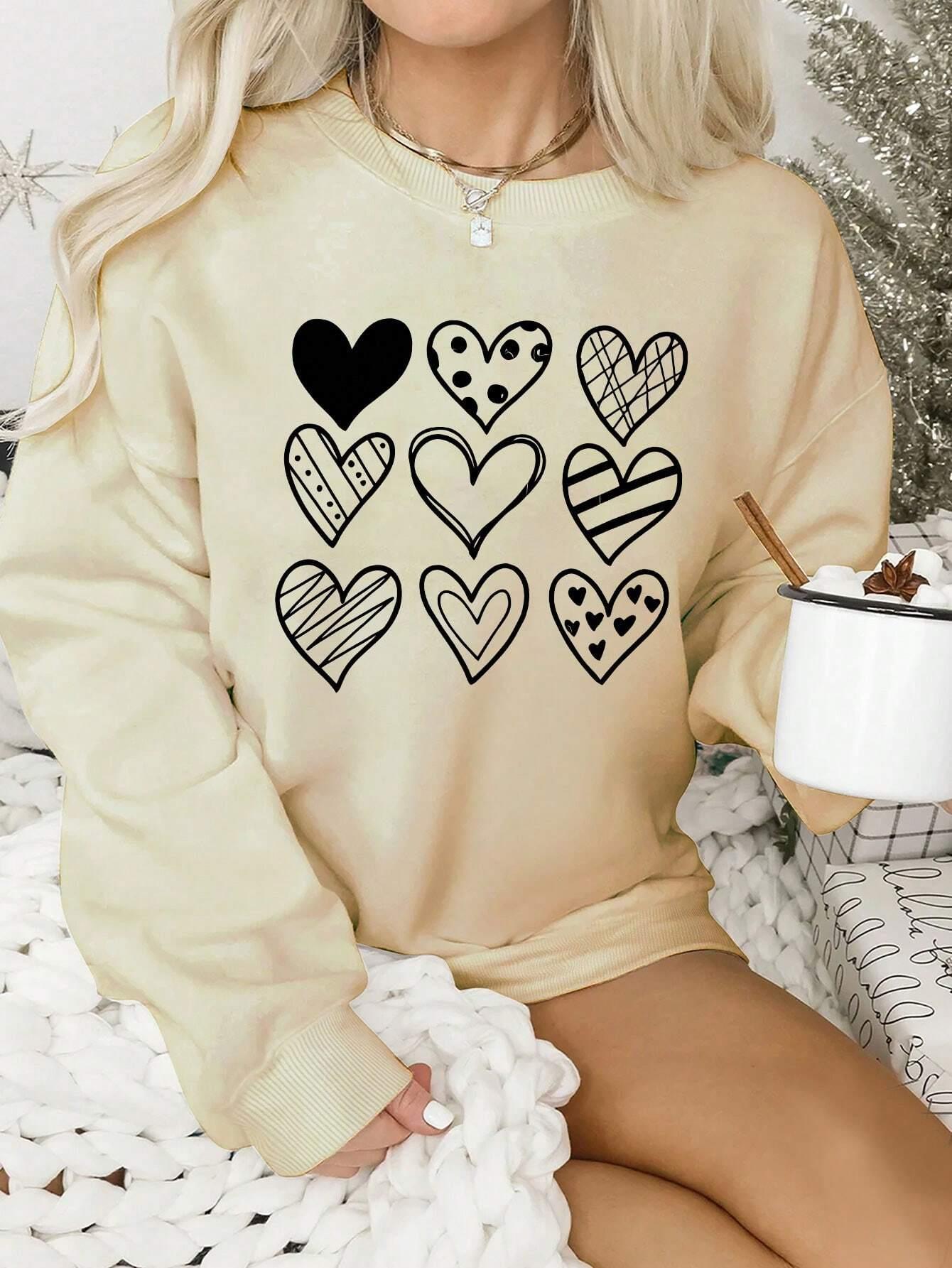 Simple Lines Heart Drawing Pri - Winter Clothing Drawing review and price