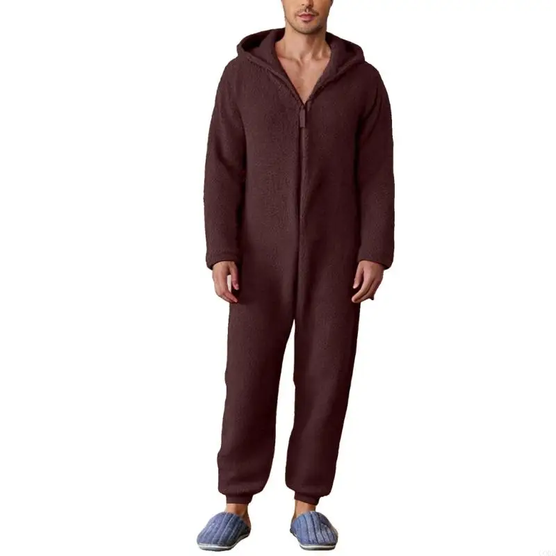 Fleece Plush Warm Pajamas for  - Fleece Hoodie Lined review and price
