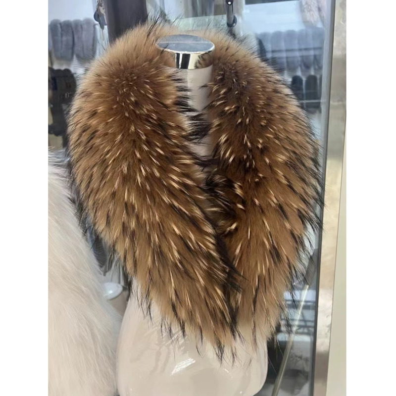 Raccoon Fur Collar Female Wint - Winter Clothing Deals review and price