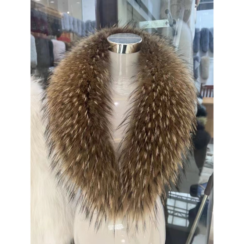 Raccoon Fur Collar Female Wint - Winter Clothing Deals review and price